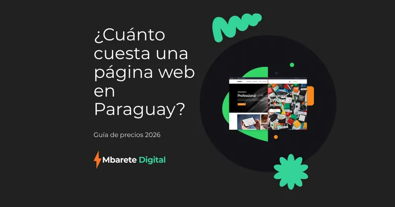 ¿Cuánto cuesta una página web en Paraguay? Guía de precios 2026