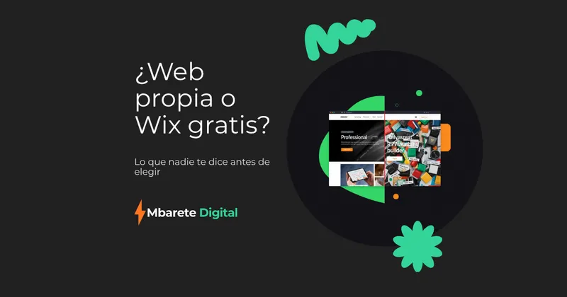 ¿Web propia o Wix gratis? Lo que nadie te dice antes de elegir en Paraguay